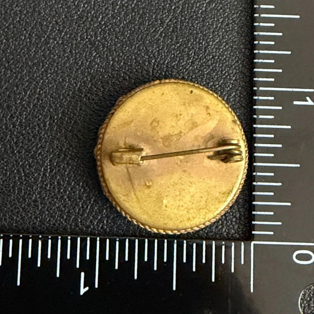 Vintage Micro Mosaic Brooch Italy